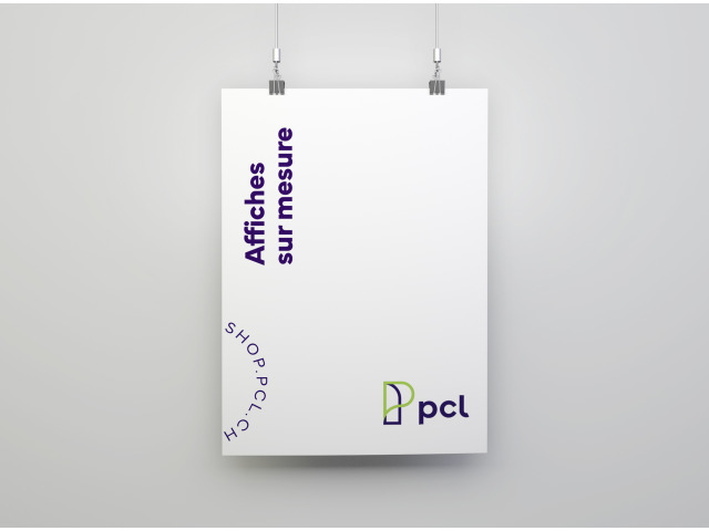 Affiches format libre