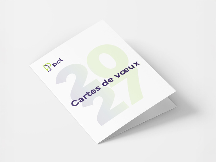 Cartes de v&oelig;ux A6 - 2 volets
