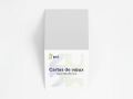 Cartes de vœux carrées - 2 volets